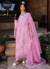 1647 Mehbbob Tex Visocse Lawn Embroidery Pakistani Suits Exporters In India